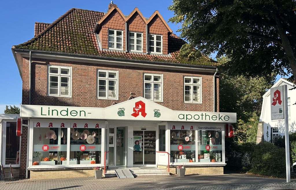 Filiale der Linden-Apotheke Lensahn von Außen